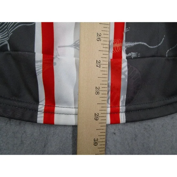 Primal Wear Dead Things Cycling Jersey Mens XL Gray Skeleton Bike Shirt Vintage - Picture 8 of 9